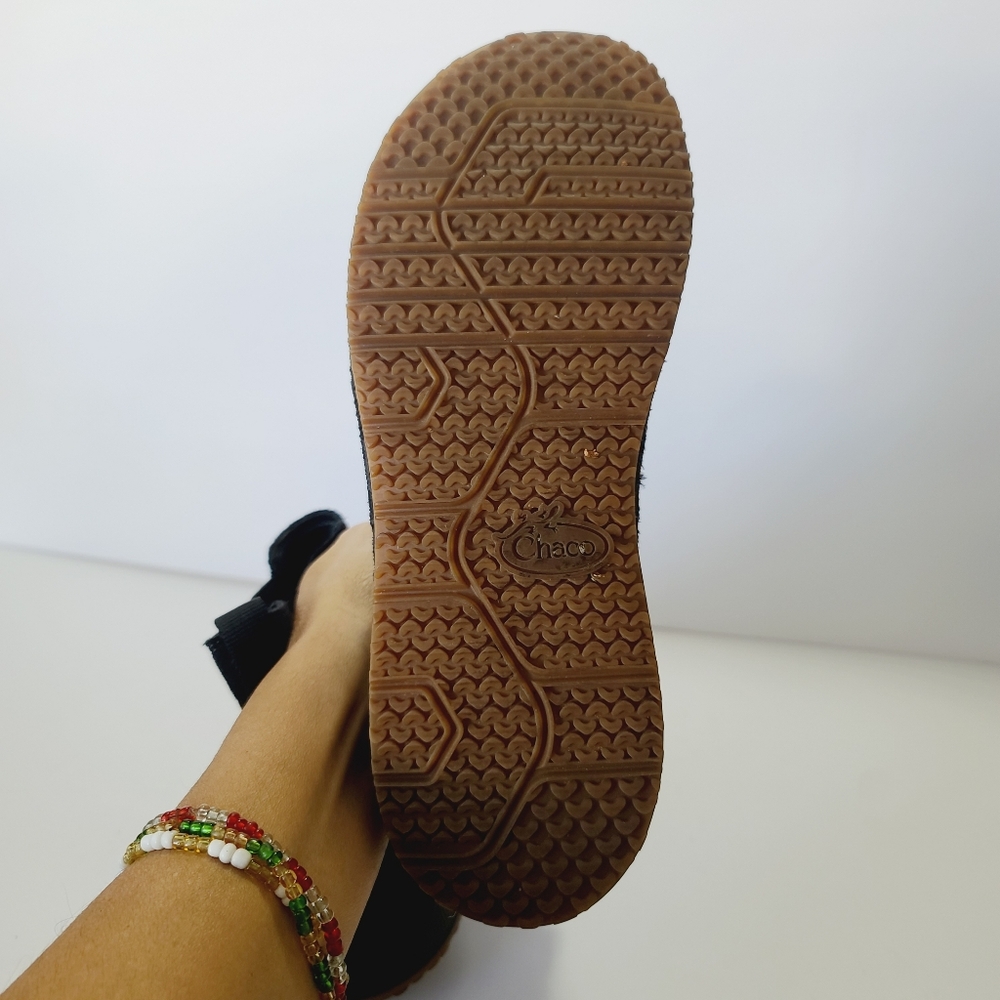 Chaco Black Poania Suede Boots Size 8 - Picture 7 of 7